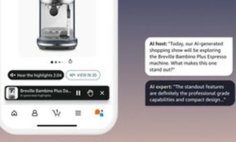 Amazon cho hỏi đáp bằng giọng nói khi mua hàng, khỏi mất công đọc review