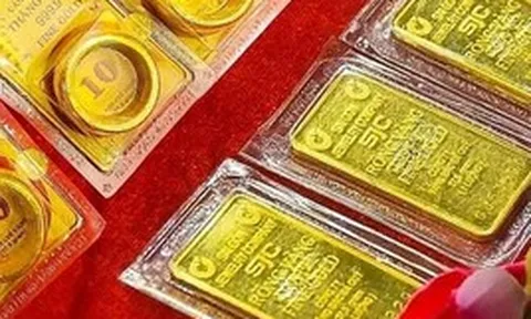Chiều 4/5: Giá vàng miếng, vàng nhẫn đều quay đầu giảm