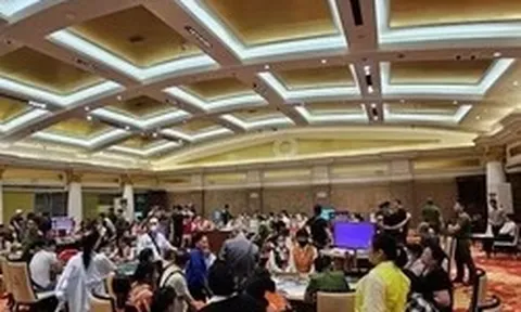 Phá tụ điểm đánh bạc trên 300 tỷ gần biên giới Lạng Sơn