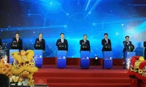 Phó Thủ tướng Thường trực Phạm Gia Túc dự khởi công khu công nghiệp Xuân Kiên (Ninh Bình)