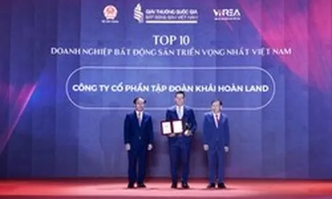 Khải Hoàn Land được vinh danh tại Giải thưởng Quốc gia Bất động sản Việt Nam 2026