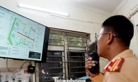 CSGT Hà Nội dùng ứng dụng tích hợp AI để phát hiện ùn tắc giao thông, tra cứu hành vi vi phạm
