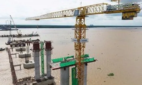 Liên danh Đèo Cả xây cầu có trụ tháp cao bằng tòa nhà 35 tầng, nhịp chính dài thứ 2 Việt Nam nhận nhiệm vụ quan trọng