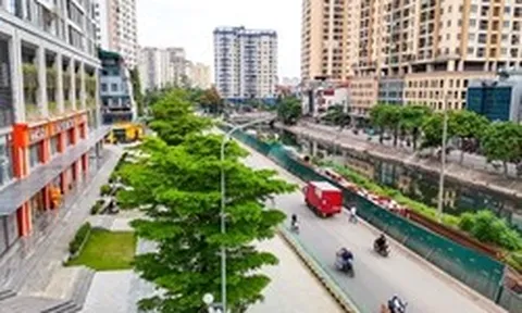 Diện mạo mới của tuyến đường từng bị ví như 'ruộng cày' ở Hà Nội