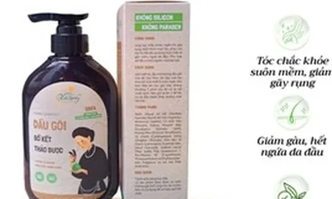 2 loại dầu gội, dầu xả thảo dược bị thu hồi trên toàn quốc