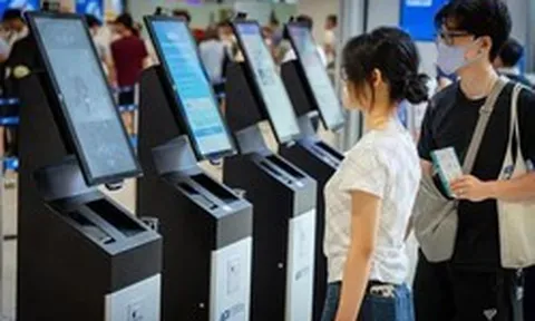 Nội Bài triển khai kiosk mới, xác thực hành khách trong khoảng 10 giây