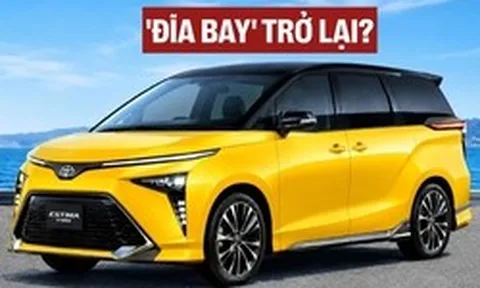 Toyota hồi sinh xe 'đĩa bay' một thời hot ở Việt Nam: Dễ là hybrid cắm sạc, dự kiến ra mắt ngay năm sau, hứa hẹn không 'gạt giò' Alphard