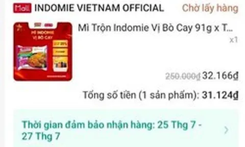 Indomie phải đăng thông báo khẩn, mong khách hàng đồng loạt hủy đơn