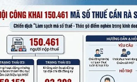 Hà Nội công khai hơn 150.000 mã số thuế cần rà soát, xử lý