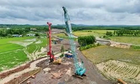 Cận cảnh cao tốc Dầu Giây - Tân Phú qua TP Đồng Nai sau gần 1 năm thi công