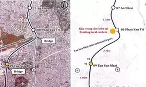 Tuyến metro xuyên tâm TPHCM kết nối sân bay Tân Sơn Nhất có quy mô ra sao?