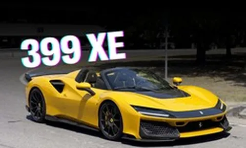 Siêu xe giới hạn 399 chiếc của Ferrari lộ diện: Máy hybrid mạnh gần 1.200 mã lực, dáng mui trần như LaFerari Aperta, ra mắt vào năm sau