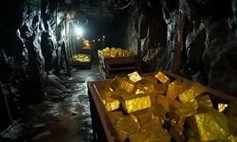 Liên tiếp khoan thăm dò, phát hiện 2 mạch vàng hàm lượng cao, một hệ thống khoáng hóa chưa từng có lộ diện
