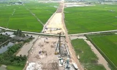 Thiếu vật liệu thi công, cao tốc Ninh Bình-Hải Phòng khó về đích trong năm 2026