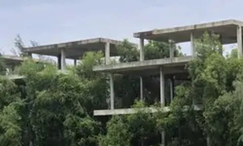 Những dự án nghỉ dưỡng 'trơ khung' bên cung đường ven biển Hồ Tràm