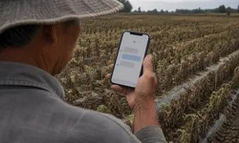 Tin AI sau nhiều tháng được tư vấn đúng, nông dân mất trắng gần 10 ha cây trồng