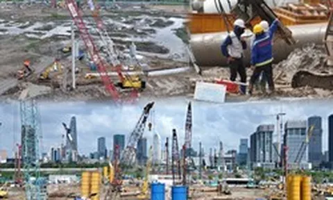 Cận cảnh đại công trường Trung tâm hành chính mới TP.HCM sau 3 tháng thi công