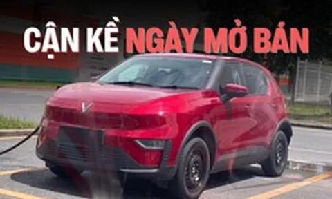 Xe lạ giống VinFast VF 5 mới xuất hiện không che tại Việt Nam, khả năng cao sắp đến ngày ra mắt