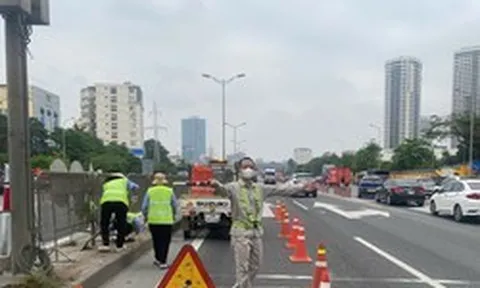 Hà Nội đồng loạt chỉnh trang hạ tầng giao thông phục vụ Quốc khánh 2-9