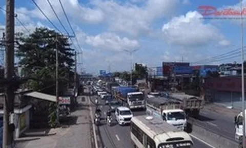 Toàn cảnh quốc lộ 1A nối TPHCM và Tây Ninh chuẩn bị mở rộng 12 làn xe