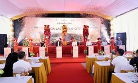 Nơi có đại học rộng nhất Việt Nam, khu công nghệ cao gần 1.600 ha đón thêm dự án biệt thự nằm tại giao điểm  hai tuyến đường sắt đô thị quan trọng