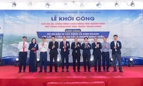Công ty của ông Đặng Thành Tâm khởi công Khu công nghiệp hơn 1.500 tỷ đồng tại Quảng Ninh