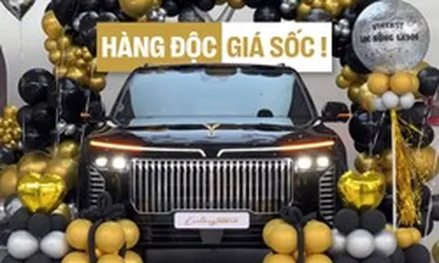 Cận cảnh VinFast Lạc Hồng 900 LX đầu tiên giao cho khách Việt, giá đồn đoán khoảng 5 tỷ đồng