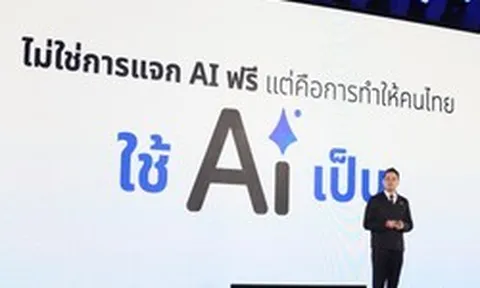 Thái Lan phát AI miễn phí cho 5 triệu dân, ngân sách 1.300 tỷ đồng