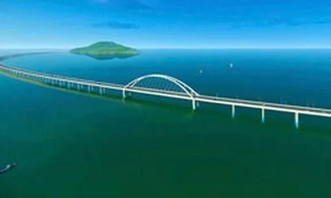 Huy động 1.000 người, 220 máy móc thi công, cây cầu vượt biển hơn 18km dài thứ ba Đông Nam Á của Việt Nam hiện có tiến độ ra sao?