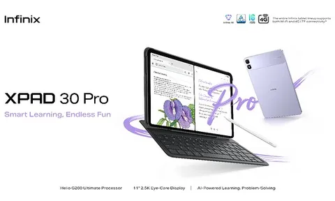 Infinix ra mắt toàn cầu XPAD 30 Pro: Người bạn đồng hành tối ưu toàn diện cho việc học tập và giải trí của giới trẻ