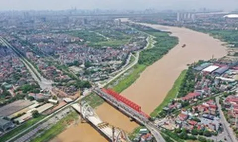 Rầm rộ thi công cầu Đuống mới dự kiến hoàn thành cuối năm 2026