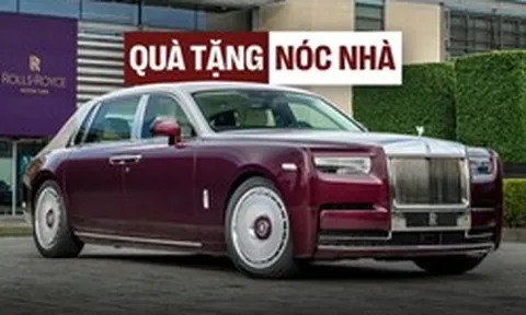 Ngắm Rolls-Royce Phantom Hummingbird: Độc bản đầu tiên dùng chất liệu vỏ bào ngư, chủ nhân mua xe để tặng 'nóc nhà'