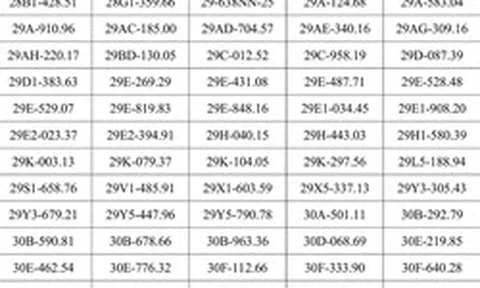 Công an đề nghị 439 chủ xe máy, ô tô vi phạm có biển số sau nhanh chóng đến nộp phạt nguội theo Nghị định 168