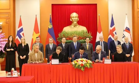 Việt Nam và EFTA chính thức ký kết Hiệp định Thương mại Tự do