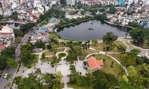 Bên trong công viên hơn 26ha ở Hà Nội trước khi điều chỉnh quy hoạch