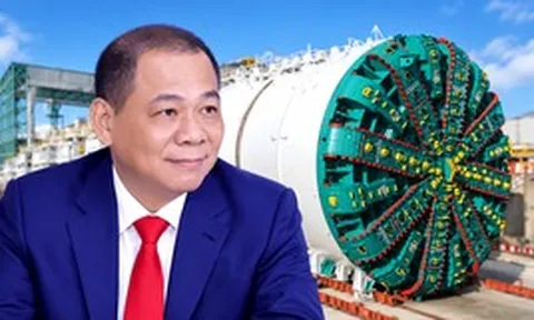 Ông Phạm Nhật Vượng đặt hơn 100 dây chuyền TBM làm metro gần 900.000 tỷ đồng, 22 nhà ga của 5 tuyến đang được lấy ý kiến quy hoạch