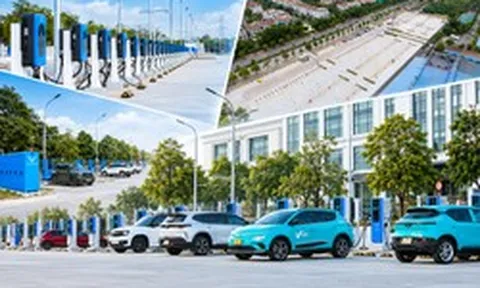 Lộ diện 'siêu trạm sạc' VinFast khủng nhất Việt Nam giữa lòng Thủ đô: Quy mô hơn 1.000 cổng, có đủ sạc nhanh lẫn sạc chậm
