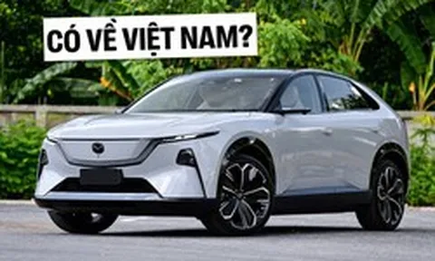 Mazda CX-6e ra mắt gần Việt Nam: Giá quy đổi từ 963 triệu đồng, lớn hơn CX-5, dáng coupe sành điệu, chạy 555km/sạc