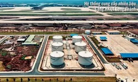 Sân bay Long Thành sắp vận hành 6 bể chứa 36 triệu lít nhiên liệu máy bay, bơm 1,8 triệu lít/giờ qua hệ thống đường ống ngầm