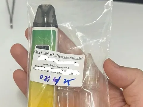 Ngộ độc thuốc lá điện tử chứa ma túy: Thiếu niên 15 tuổi bị tổn thương não