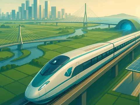 Những con số đáng chú ý trong dự án đường sắt Hà Nội - Quảng Ninh của VinSpeed