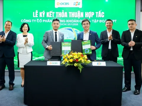 OCBS VÀ FPT ký kết hợp tác, kiến tạo hệ sinh thái tài chính số hiện đại với AI