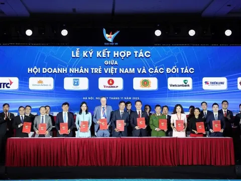 Tập đoàn T&T Group ký hợp tác chiến lược với Hội Doanh nhân trẻ Việt Nam