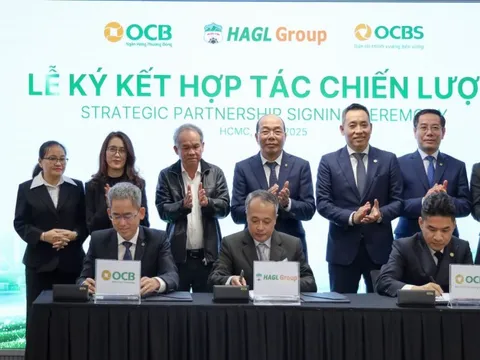OCB, OCBS và Hoàng Anh Gia Lai ký kết hợp tác chiến lược