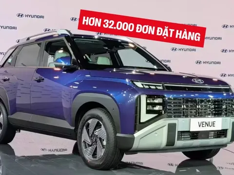 Hyundai Venue 2025 gây 'sốc': Mỗi ngày có gần 1.000 khách đặt cọc, bằng 5 tháng bán tại Việt Nam