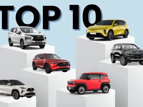 Top 10 ô tô bán chạy nhất tháng 11/2025: mẫu MPV điện đầu tiên của tỷ phú Phạm Nhật Vượng lập kỷ lục vô tiền khoáng hậu