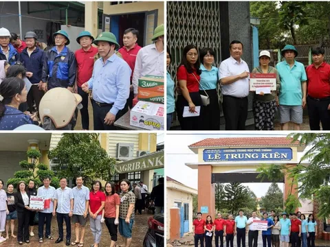 Agribank hỗ trợ 11 tỷ đồng cho vùng lũ Nam Trung Bộ - Tây Nguyên