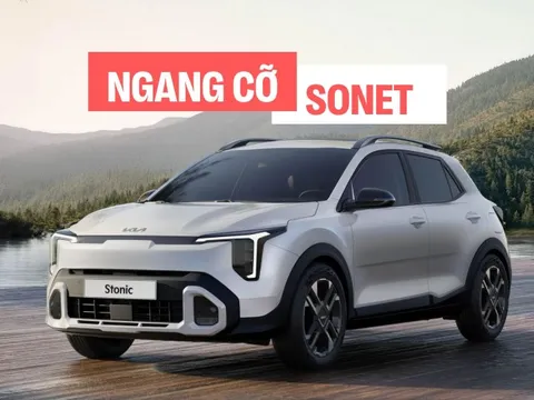 Kia Stonic - CUV cùng cỡ Sonet có bản nâng cấp, thêm động cơ hybrid, giá quy đổi từ 492 triệu đồng