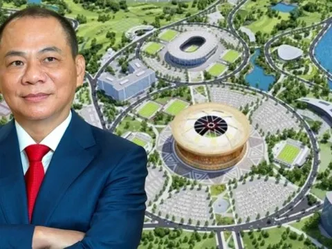 Khu liên hợp thể thao có quy mô 411 ha do Vingroup của tỷ phú Phạm Nhật Vượng đầu tư có thêm bệnh viện