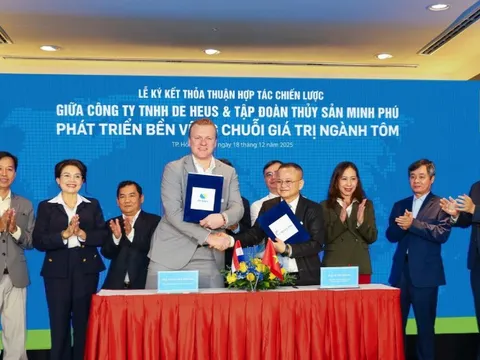 De Heus ký kết thỏa thuận hợp tác chiến lược với Tập đoàn Minh Phú